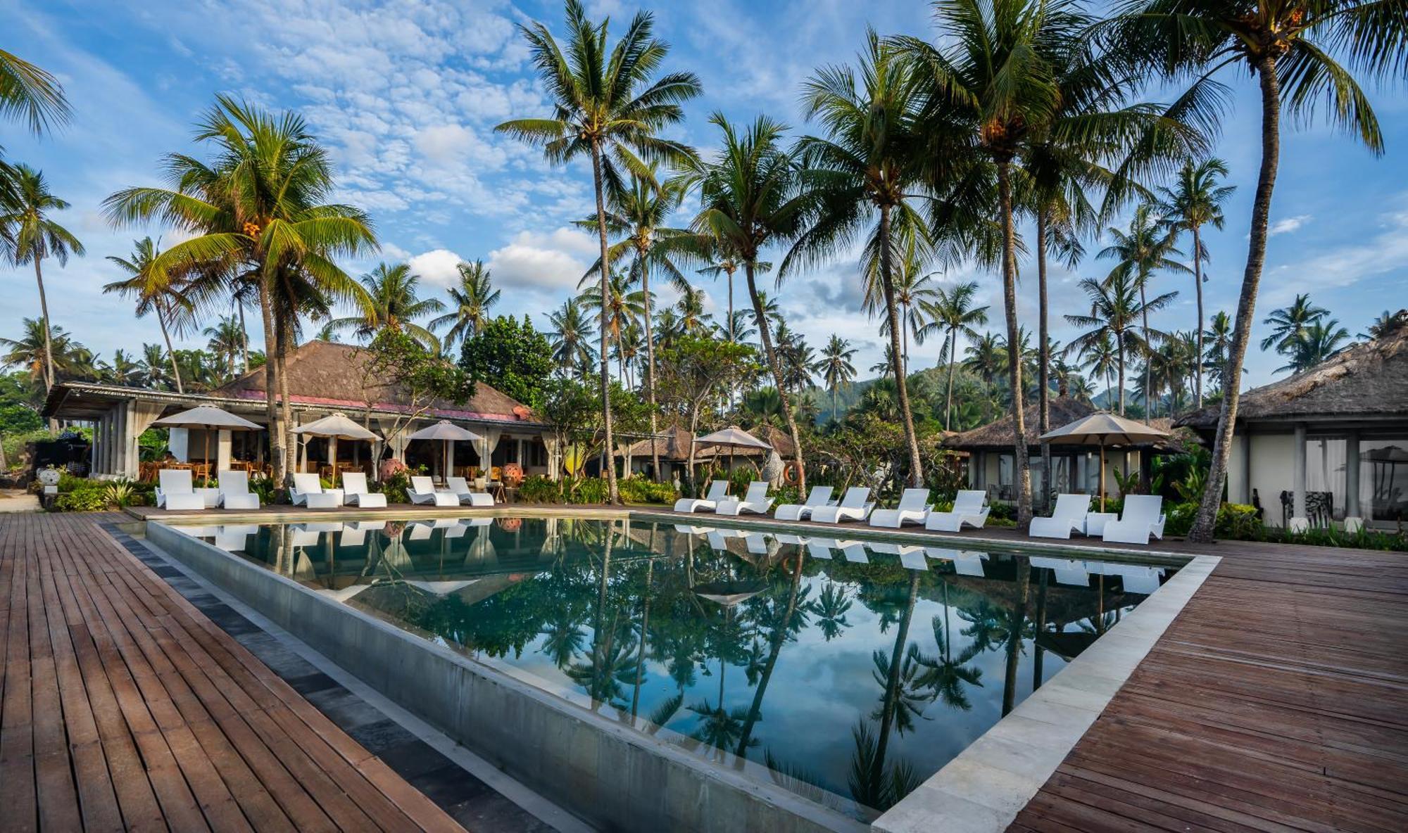 Nirwana Beach & Resort Кандидаса Экстерьер фото The resort's main pool