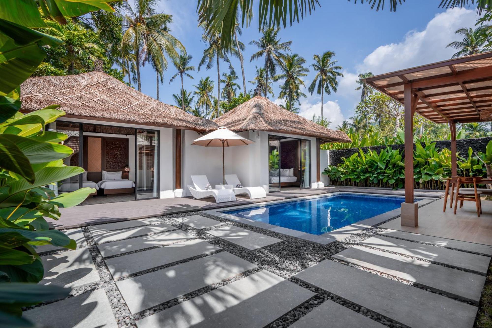 Nirwana Beach & Resort Кандидаса Экстерьер фото A villa at the resort